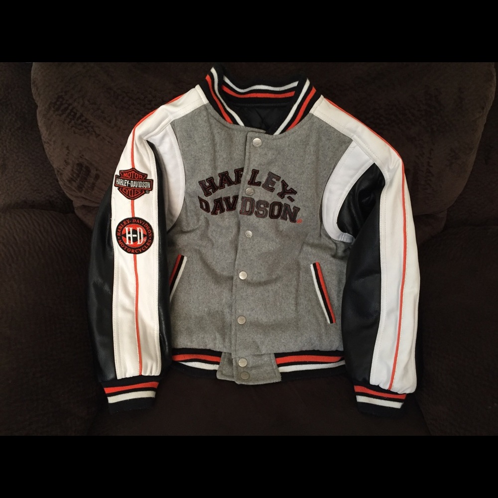 Children Harley Davidson Reversible Jacket - Picture 2 of 5